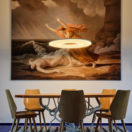 10 Heures 10 Iris Horizontal Pendant Light