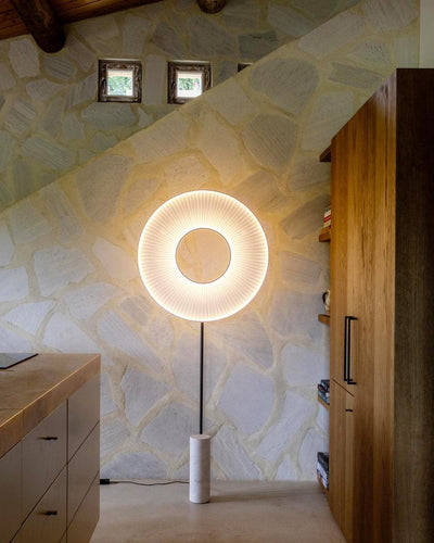 10 Heures 10 Iris Totem Floor Lamp