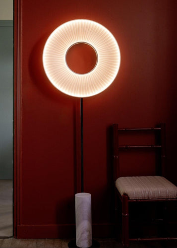 10 Heures 10 Iris Totem Floor Lamp