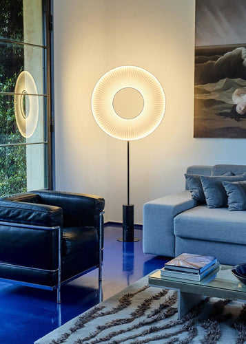 10 Heures 10 Iris Totem Floor Lamp