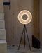 10 Heures 10 Iris Tripod Floor Lamp