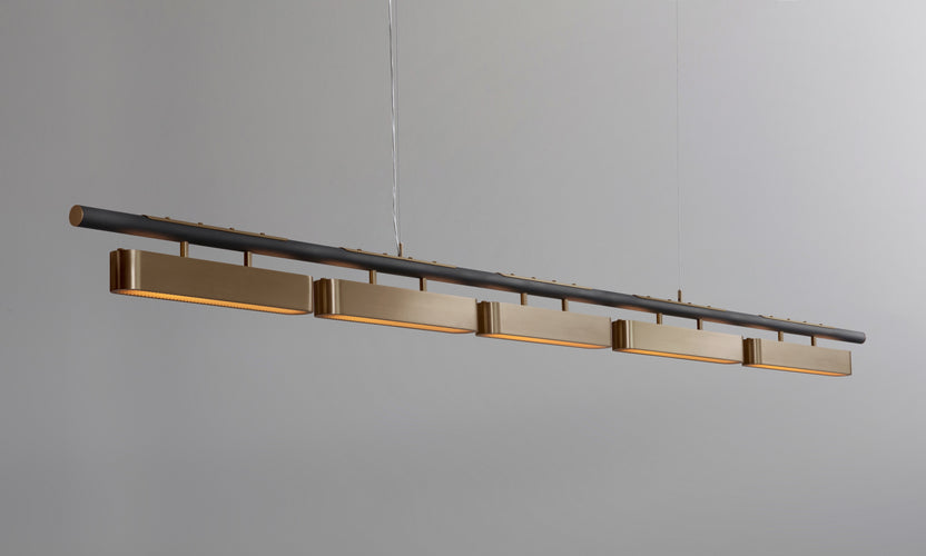Bert Frank Colt Linear 5 Pendant Light
