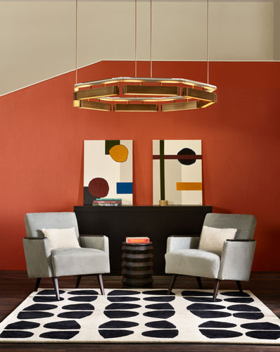 Bert Frank Colt Octagon Chandelier