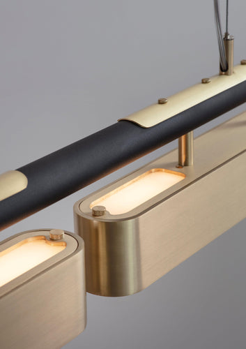 Bert Frank Colt Triple Pendant Light