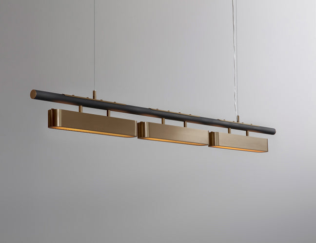 Bert Frank Colt Triple Pendant Light