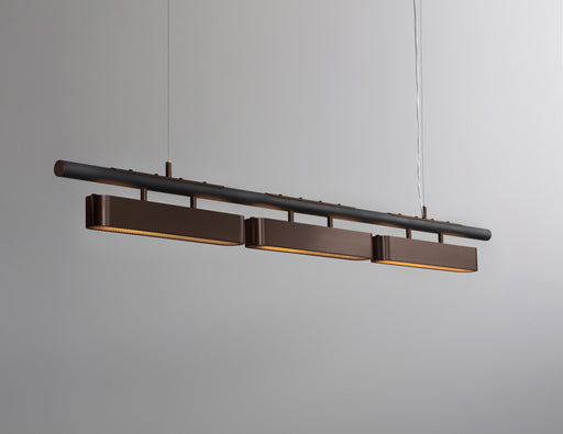 Bert Frank Colt Triple Pendant Light