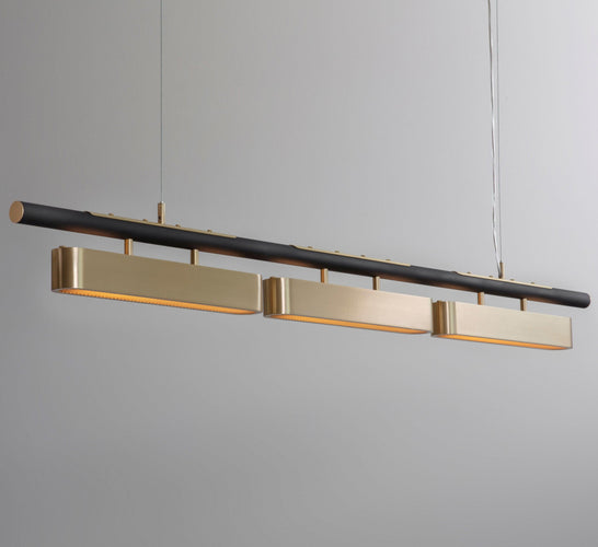 Bert Frank Colt Triple Pendant Light