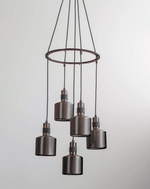 Bert Frank Riddle Cluster 5 Pendant Light