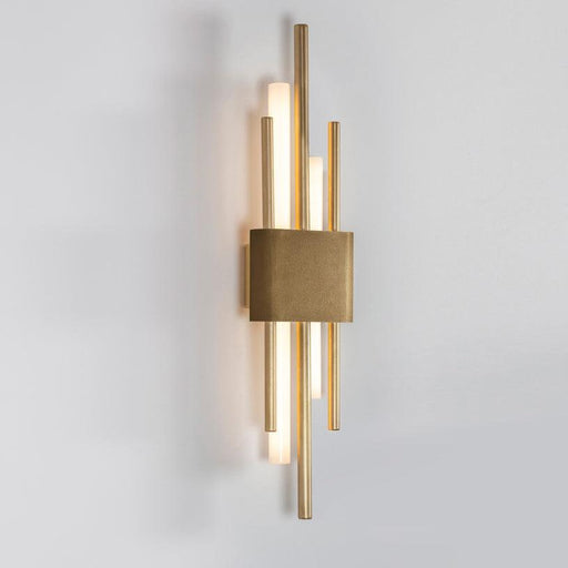 Bert Frank Tanto Double Cast Brass Wall Light