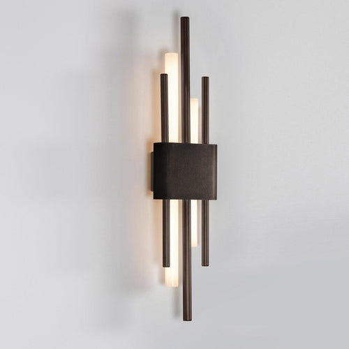 Bert Frank Tanto Double Cast Brass Wall Light