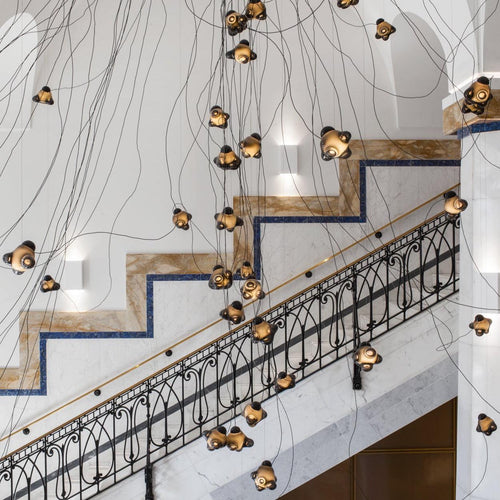 Bocci 57.3 Sculptural Cable Pendant Light