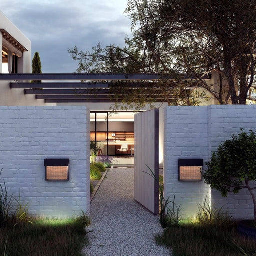 Bover Sisal Outdoor Wall Light