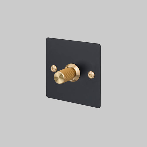 Buster + Punch 1G Dimmer Switch Black