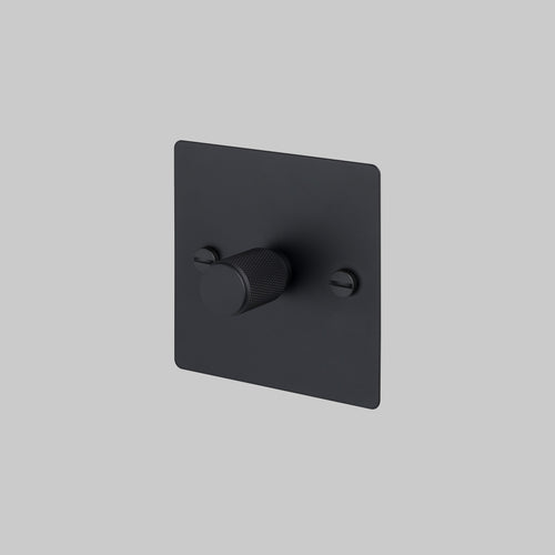 Buster + Punch 1G Dimmer Switch Black