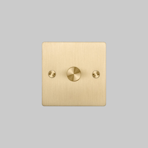 Buster + Punch 1G Dimmer Switch Brass