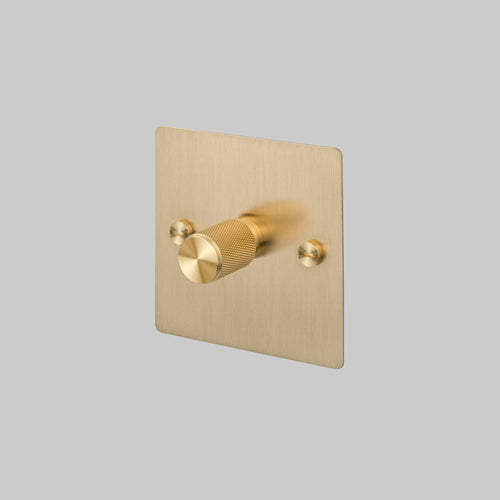 Buster + Punch 1G Dimmer Switch Brass