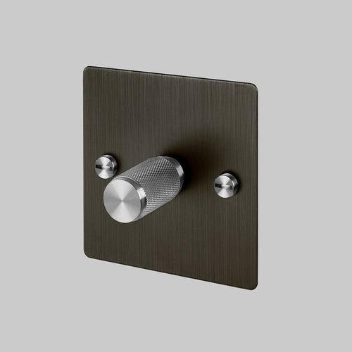 Buster + Punch 1G Dimmer Switch Smoked Bronze