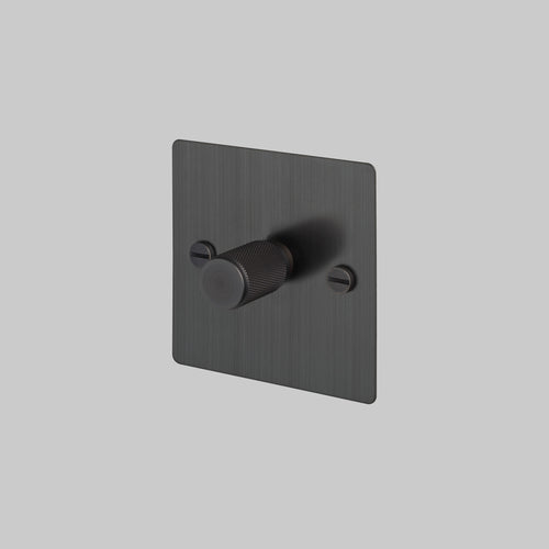 Buster + Punch 1G Dimmer Switch Smoked Bronze