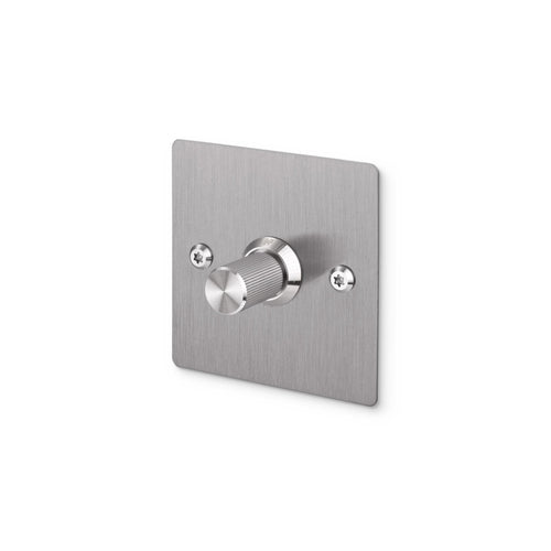 Buster + Punch 1G Dimmer Switch Steel