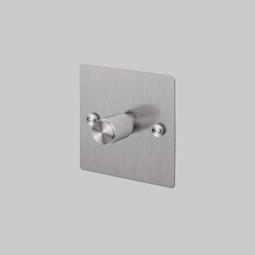 Buster + Punch 1G Dimmer Switch Steel