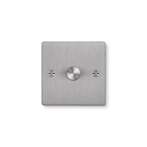 Buster + Punch 1G Dimmer Switch Steel