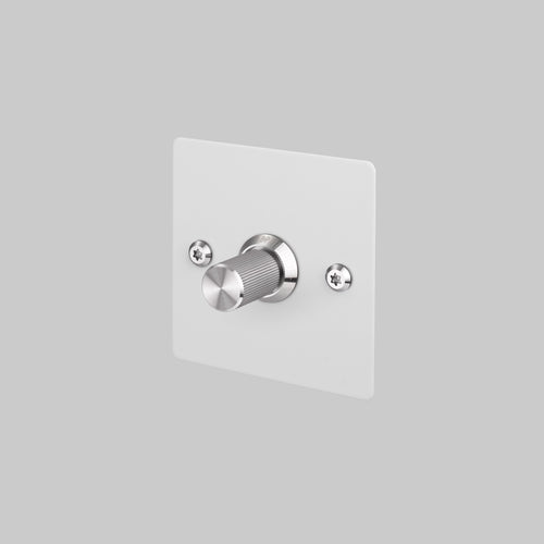 Buster + Punch 1G Dimmer Switch White