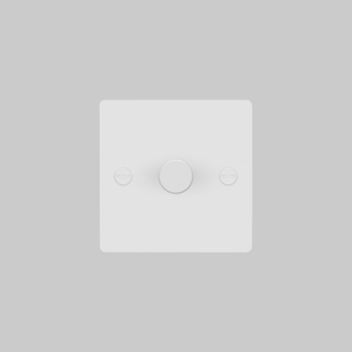 Buster + Punch 1G Dimmer Switch White