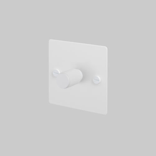 Buster + Punch 1G Dimmer Switch White