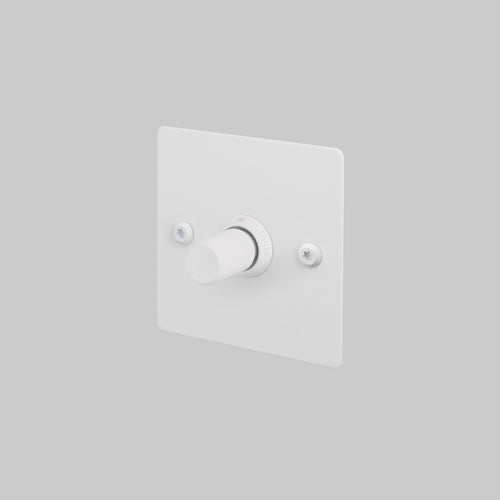 Buster + Punch 1G Dimmer Switch White