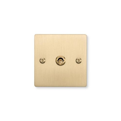 Buster + Punch 1G Intermediate Toggle Light Switch Brass
