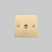 Buster + Punch 1G Intermediate Toggle Light Switch Brass