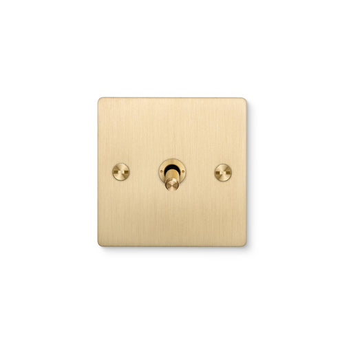 Buster + Punch 1G Intermediate Toggle Light Switch Brass