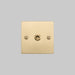 Buster + Punch 1G Intermediate Toggle Light Switch Brass