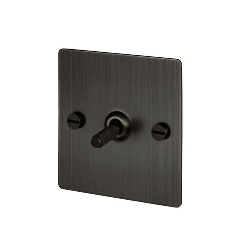 Buster + Punch 1G Intermediate Toggle Light Switch Smoked Bronze
