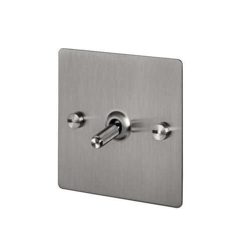 Buster + Punch 1G Intermediate Toggle Light Switch Steel