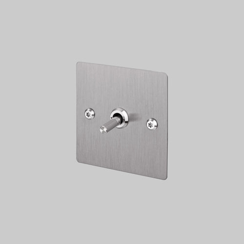 Buster + Punch 1G Intermediate Toggle Light Switch Steel