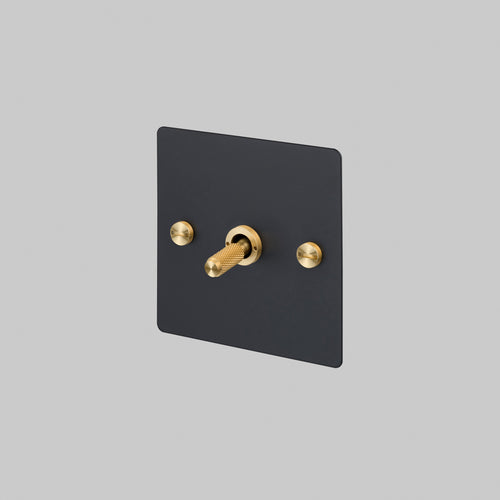 Buster + Punch 1G Toggle Light Switch Black