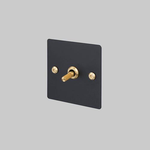 Buster + Punch 1G Toggle Light Switch Black
