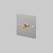 Buster + Punch 1G Toggle Light Switch Steel