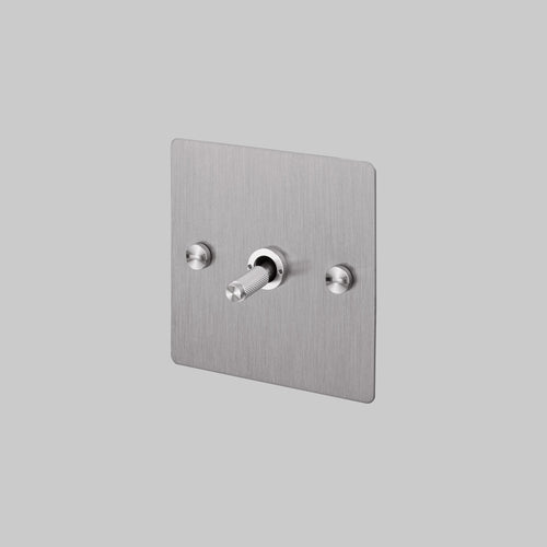 Buster + Punch 1G Toggle Light Switch Steel