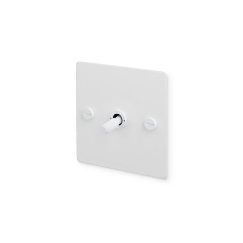 Buster + Punch 1G Toggle Light Switch White