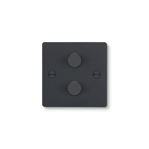 Buster + Punch 2G Dimmer Switch Black