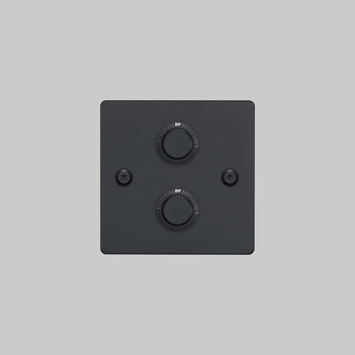 Buster + Punch 2G Dimmer Switch Black