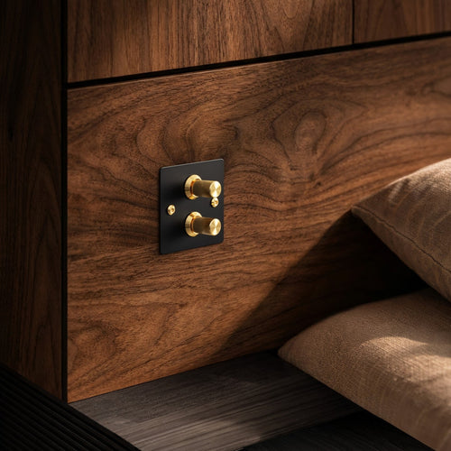 Buster + Punch 2G Dimmer Switch Smoked Bronze