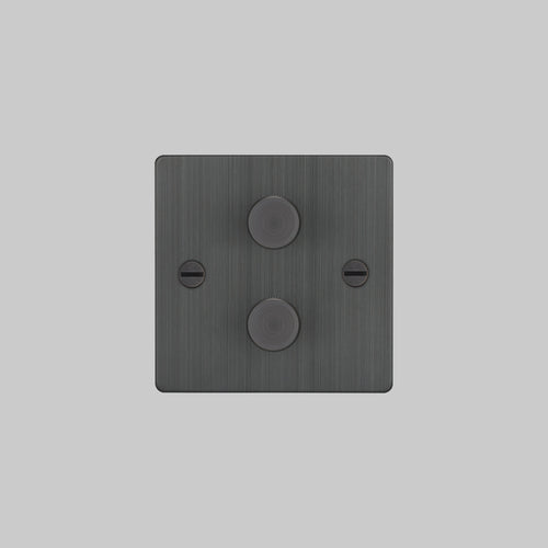 Buster + Punch 2G Dimmer Switch Smoked Bronze