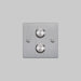 Buster + Punch 2G Dimmer Switch Steel