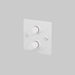 Buster + Punch 2G Dimmer Switch White