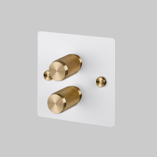 Buster + Punch 2G Dimmer Switch White