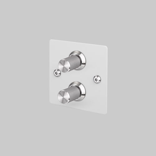 Buster + Punch 2G Dimmer Switch White