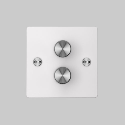 Buster + Punch 2G Dimmer Switch White